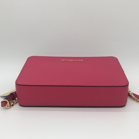 MICHAEL KORS LG EW CROSSBODY Bag ELECTRIC PINK - Picture 7 of 8